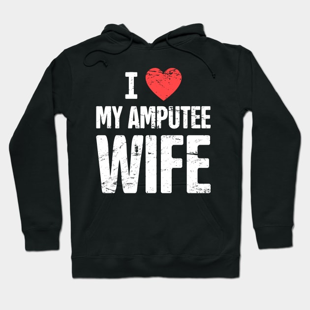 Funny Amputated Missing Leg Amputee Gift Hoodie by MeatMan